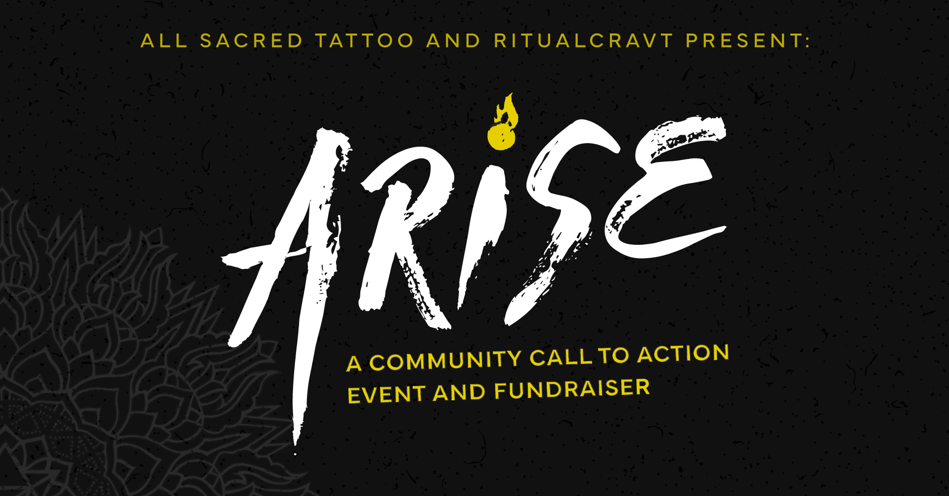 All Sacred | Arise Event Logo