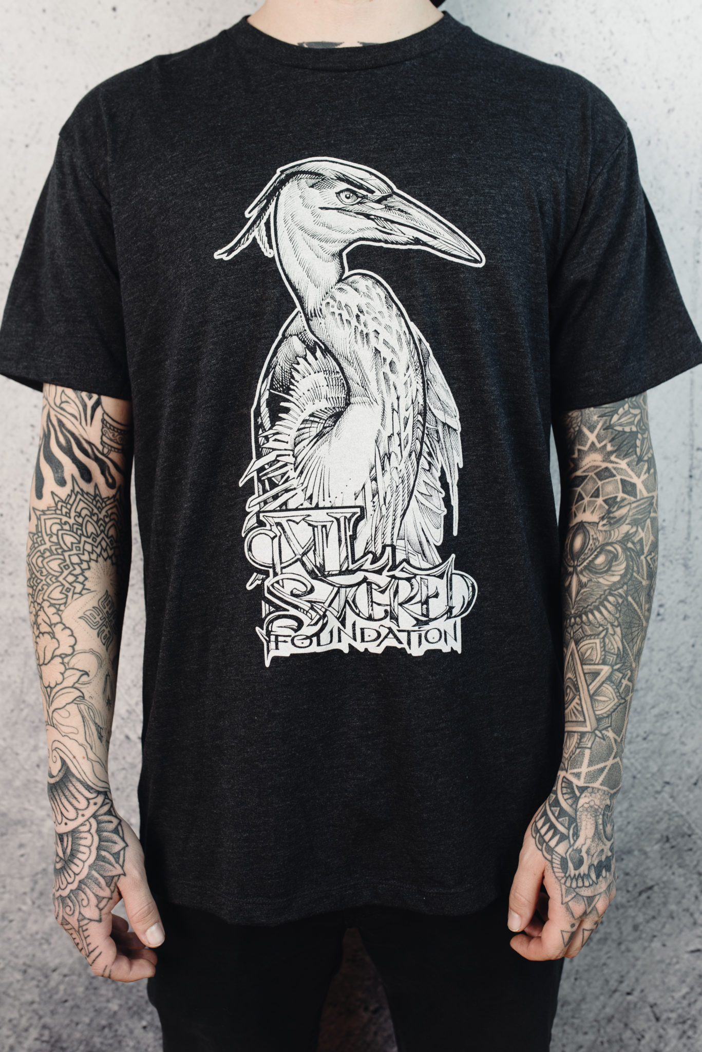 All Sacred | Men's Heron T-Shirt