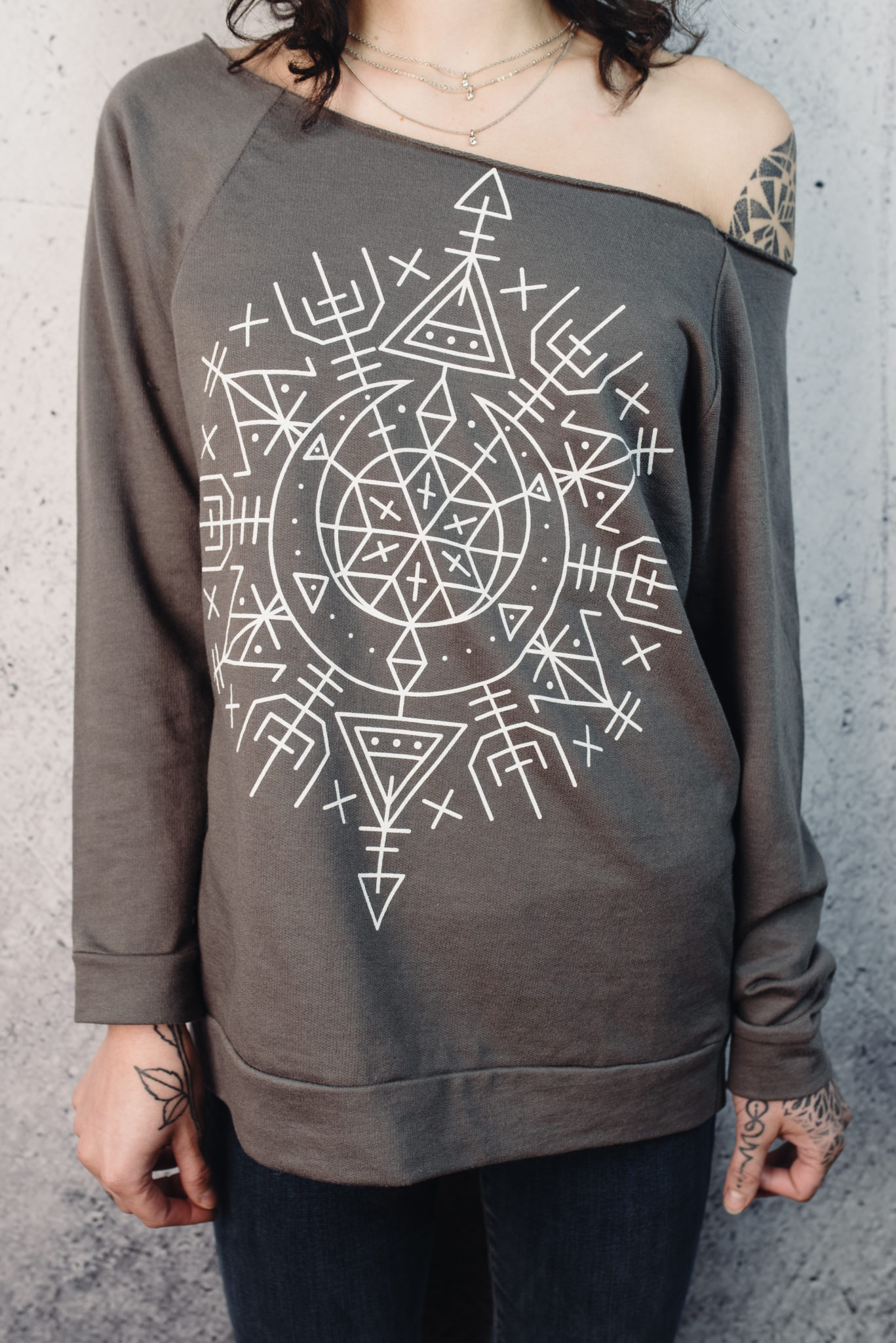 All Sacred | Women's Rune Sweatshirt